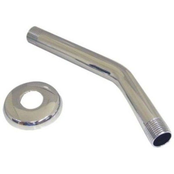 Danco Shower Arm W/Flange 8In Chrome 89179